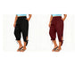📢📢40% OFF !! ⏰Women's Casual Elastic Waistband Capri Pants