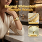🔥While Supplies Last 50% OFF!🎉 Women's Gold Bangle Watch with Rhinestone Bezel