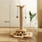 🐱 50% OFF NOW! 🎉 Multifunctional Cat Activity Center with Scratcher & Toys – Climbing, scratching & playing – keeps your kitty active and happy 🐾