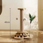 🐱 50% OFF NOW! 🎉 Multifunctional Cat Activity Center with Scratcher & Toys – Climbing, scratching & playing – keeps your kitty active and happy 🐾