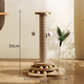 🐱 50% OFF NOW! 🎉 Multifunctional Cat Activity Center with Scratcher & Toys – Climbing, scratching & playing – keeps your kitty active and happy 🐾