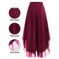 🌸Women's Asymmetrical Chiffon Wide-Leg Trousers