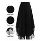 🌸Women's Asymmetrical Chiffon Wide-Leg Trousers