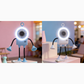 🤖💨 Flexible Robot Desk Fan with LED Light – Cute Anime Design, 5 Speeds, 360° Bendable Neck, USB Powered. Perfect for Office, Bedroom & Study! 📚✨🔋