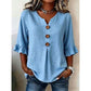 🌸Women's V-Neck Ruffle Sleeve Blouse