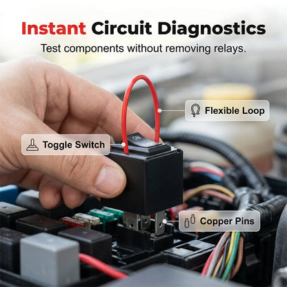 📢📢30% OFF !! ⏰Automotive Relay Tester and Bypass Jumper Set