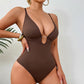 📢📢50% OFF !! ⏰ Women's V-Neck Waist Shaping Bodysuit – Smooth, Supportive, Versatile 💫