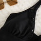 🌸Women's One-Piece Swimdress with Ruched Skirt