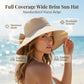 🥳SUMMER HOT SALE🥳💞50K+ SOLD!💥50% OFF! 🔥 Women's Bowknot Wide Brim Sun Hat ☀️ UV Protection Summer Beach Hat 🌴
