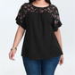 ⏳🔥LIMITED-TIME 50% OFF! 🌸 Women’s Plus Size Floral Top – Flattering, Comfortable & Stylish ✨
