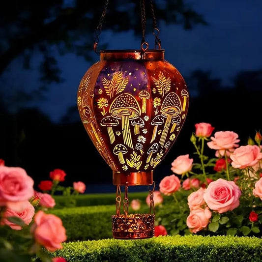 🥳2026 HOT SALE🥳 Solar-Powered Hot Air Balloon Lantern
