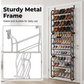 Over-the-Door Shoe Rack Organizer – 24 pockets & tool-free install – Fits standard doors, holds up to 24 pairs ✨