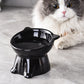 🐱 LIMITED-TIME 50% OFF! ✨ Ergonomic Elevated Cat Bowl – 15° Tilt, Anti-Ti