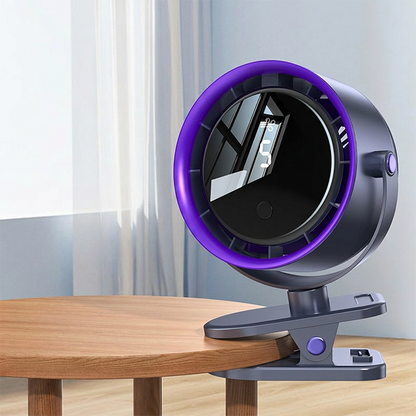 😆 LIMITED-TIME 50% OFF! ✨All-Day Cordless Clip-On Fan with 5 Speeds & Night Light