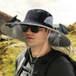 🔥2026 Hot Sale 50% OFF✨Men’s Sunscreen Fisherman Hat with 2 Detachable Solar Fans