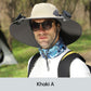 🔥2026 Hot Sale 50% OFF✨Men’s Sunscreen Fisherman Hat with 2 Detachable Solar Fans
