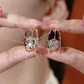 💎 BUY 2 GET 1 FREE! ⏳ Double Hoop Sparkling Zirconia Ball Earrings – Elegant & lightweight – Perfect for daily wear or gifting – adds subtle sparkle to any outfit ✨