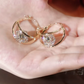 💎 BUY 2 GET 1 FREE! ⏳ Double Hoop Sparkling Zirconia Ball Earrings – Elegant & lightweight – Perfect for daily wear or gifting – adds subtle sparkle to any outfit ✨