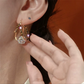 💎 BUY 2 GET 1 FREE! ⏳ Double Hoop Sparkling Zirconia Ball Earrings – Elegant & lightweight – Perfect for daily wear or gifting – adds subtle sparkle to any outfit ✨