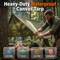 🛡️  Heavy-Duty Waterproof Tarp – Tear-Resistant, Silicone Coated, Versatile 🌧️