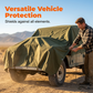 🛡️  Heavy-Duty Waterproof Tarp – Tear-Resistant, Silicone Coated, Versatile 🌧️