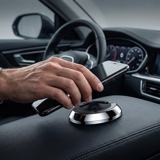 📱 LIMITED-TIME 50% OFF! ✨ Dashboard Phone Mount with Parking Plate – 2-in-1, 360° Rotation, Strong Grip 🅿️