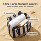 🌸 50% OFF NOW! 🌸Classic Vertical Stripe Beach & Shopping Tote
