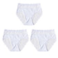 🌸 50% OFF NOW! 🌸Women's Elegant Lace Comfort Briefs | Premium Soft Breathable Knickers with High Elastic Waistband & Non-Irritating Floral Lace