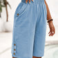 🌸50% OFF NOW! 🌸Women's Casual Comfortable Elastic Waist Capri Trousers