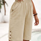 🌸50% OFF NOW! 🌸Women's Casual Comfortable Elastic Waist Capri Trousers