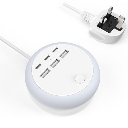 🔥 50% OFF! 🔥Portable 6-Port Charging Station