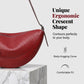 👜 LIMITED-TIME 50% OFF! ✨ Minimalist Genuine Leather Crescent Bag – Soft, Ergonomic, 4 Colors