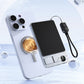 LIMITED-TIME 30% OFF!  3-in-1 Magnetic Portable Charger – Wireless, Built-in Stand, Slim