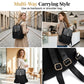 🏆LAST DAY SALE 50% OFF🔥Women PU Leather Backpack Fashion Shoulder Bag for Travel