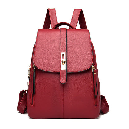 🏆LAST DAY SALE 50% OFF🔥Women PU Leather Backpack Fashion Shoulder Bag for Travel