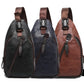 🔥50% OFF✨Men's Lightweight PU Leather Chest Bag