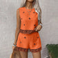 👗 LIMITED-TIME 50% OFF! ✨Women's Bohemian Print Sleeveless Top & Shorts Set