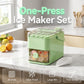 🔥50% OFF NOW! 🧊 Ditch the struggle. Press down, watch the ice plopinto the bin. Zero effort, max ice. 🚀