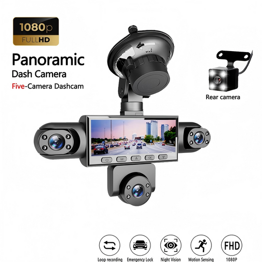 🥳 43% OFF! 🥳 HD 1080P Multi-Lens Dash Cam with Night Vision