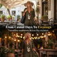 🔥👚 50% OFF!Women's Elegant Bohemian Maxi Dress | Modest V-Neck Tiered Skirt Lightweight Holiday Tunic for Mature Ladies