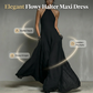 👗 LIMITED-TIME 50% OFF! ✨Women's Elegant Sleeveless Halter Maxi Dress