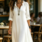 📢📢40% OFF !! ⏰Bohemian Ruffle V-Neck Maxi Dress