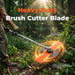 Heavy-Duty Brush Cutter Blade