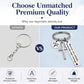 ⏳Time-Limited Special buy 1 get 1 free！⏰Stainless Steel Cross Keychain – ‘Drive Safe’ Blessing❤️🙏