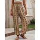 👖 50% OFF NOW! 🌸 Women's Smocked High Waist Printed Lantern Pants – Flowy, breathable & elastic waist – Perfect for summer, beach or resort – trendy and comfortable 🌿