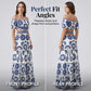 ⏳Limited-time 50% off⏰Women’s Off-the-Shoulder Waist Cutout Daisy Printed Resort Dress🪻👗