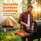 🍳🔥Non-Stick Heat Resistant Silicone Grill Mat, Reusable Grill Pad for Grill Side Shelf Prep Station