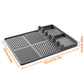 🍳🔥Non-Stick Heat Resistant Silicone Grill Mat, Reusable Grill Pad for Grill Side Shelf Prep Station