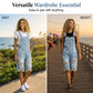 🌸 50% OFF NOW! 🌸Women's Distressed Denim Overall Shorts