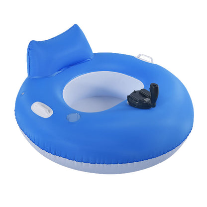 📢📢50% OFF !! ⏰Motorized Inflatable Pool Lounger with Propeller